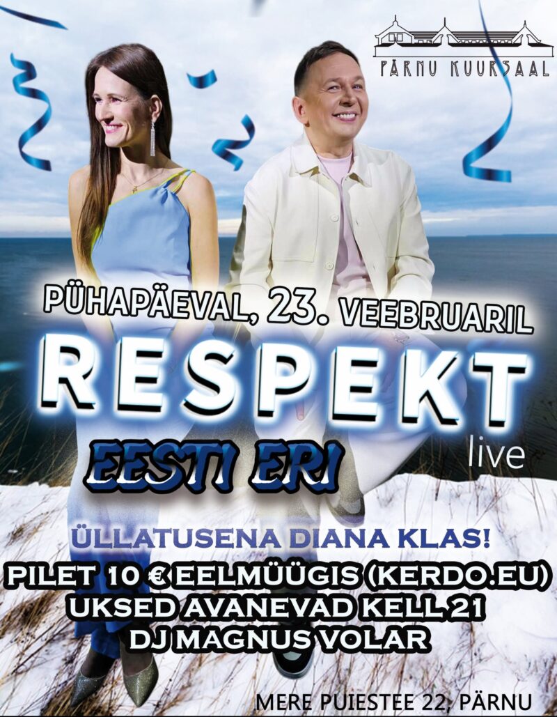 Respekt Live @ Pärnu Kuursaal (Eesti eri) 23.02.2025