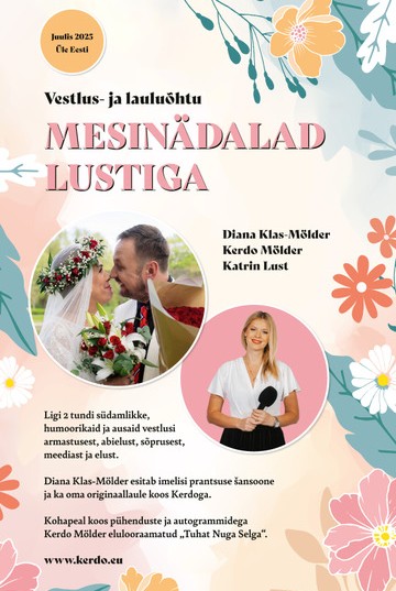 Vestlus- ja lauluõhtu MESINÄDALAD LUSTIGA