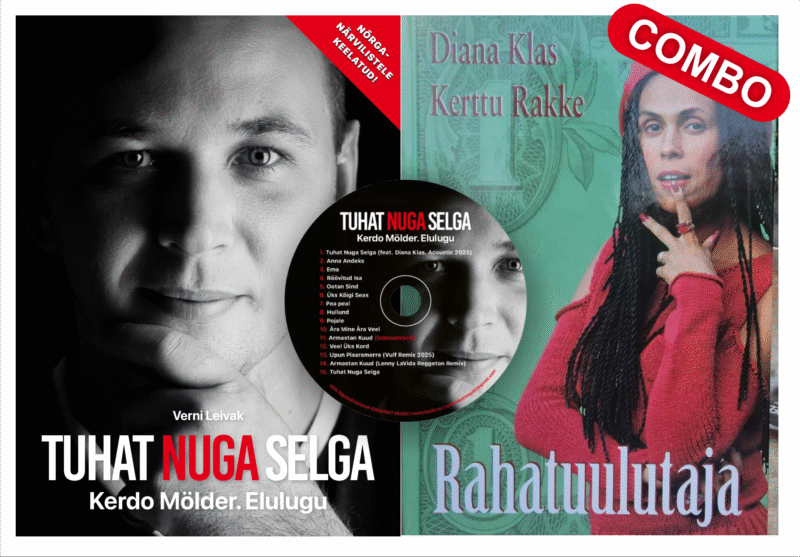 COMBO PAKK - Tuhat Nuga selga + Rahatuulutaja + CD-plaat