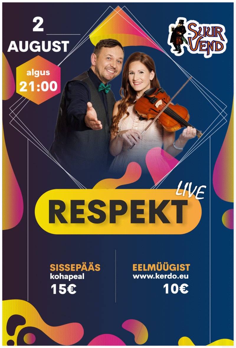 Respekt Live @ Viljandi SUUR VEND 2.August 2025