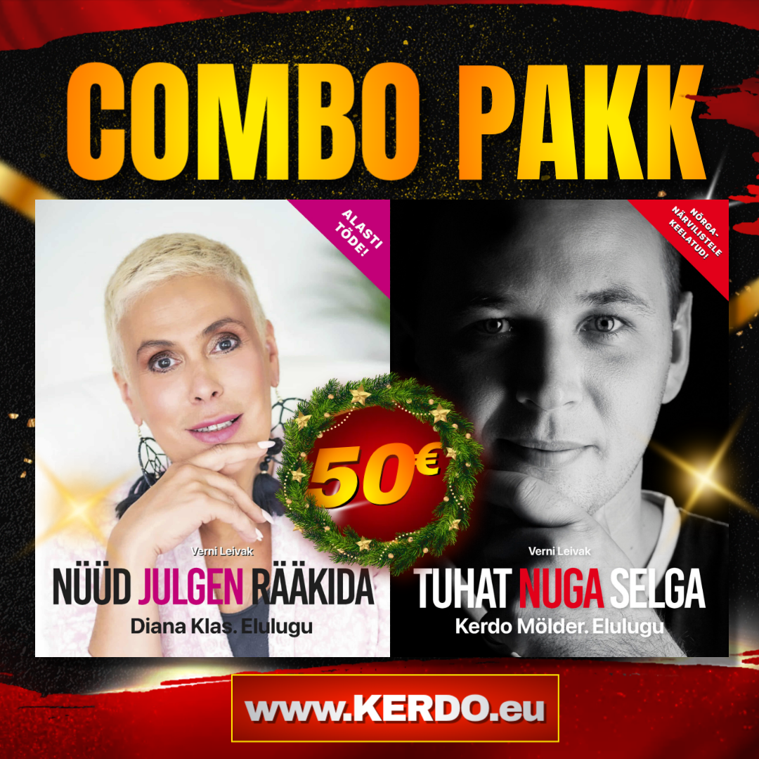 Combo pakk tuhat nuga selga + Nüüd julgen Rääkida