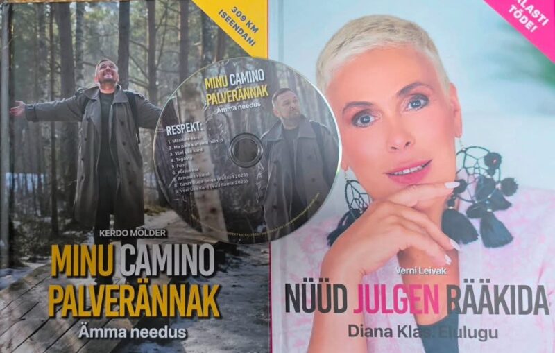 AINULT 30 KOMPLEKTI! Kerdo Camino raamat + Diana “Nüüd Julgen Rääkida” + Respekt CD